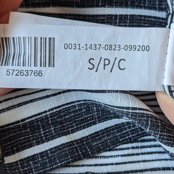 S Chic Black & White One-piece By Revamped - Picture 14 of 16